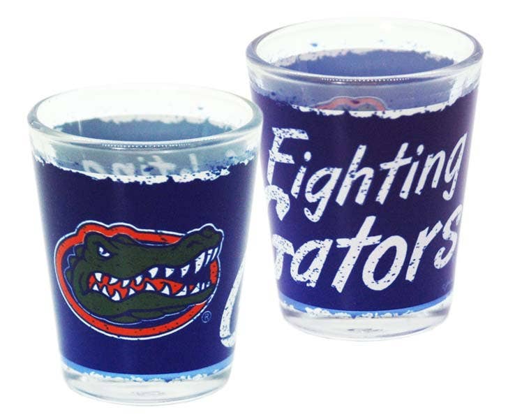 TORN DESIGN FL Gator Shotglass