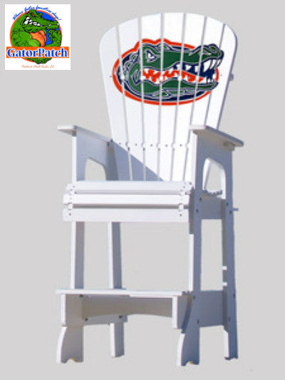 Gators Logo Lifeguard Adirondack Chair