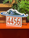 Personalized Gator House Numbers