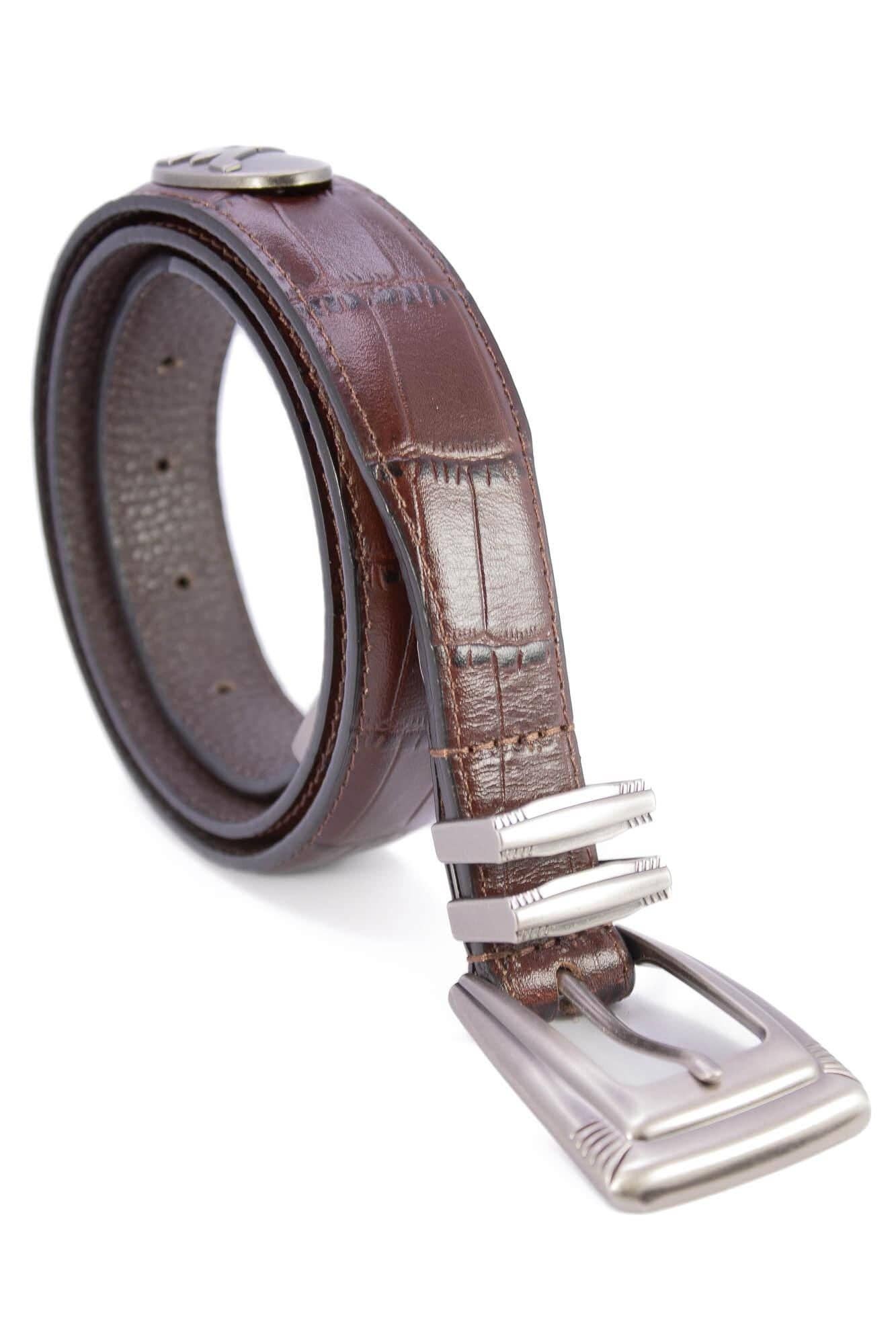 Florida Gators Men's Collegiate Croc Leather Belt.
