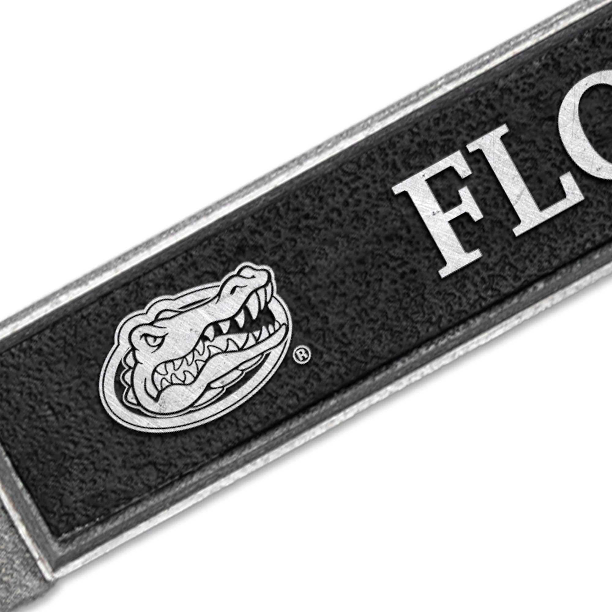 NCAA  Florida Gators  Pewter License Plate Frame 12" x 6"