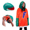 University of Florida Alberta Snugible 2-in-1 Blanket Hoodie & Pillow