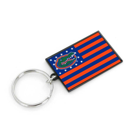 NCAA Florida Gators Americana Flag Keychain