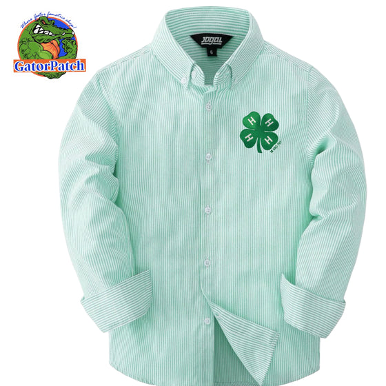 4-H Kids Pin Striped Shirt