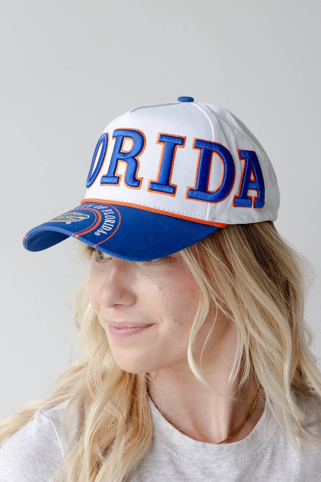 Florida Phipps Split Hat 5 Panel Canvas Baseball Hat