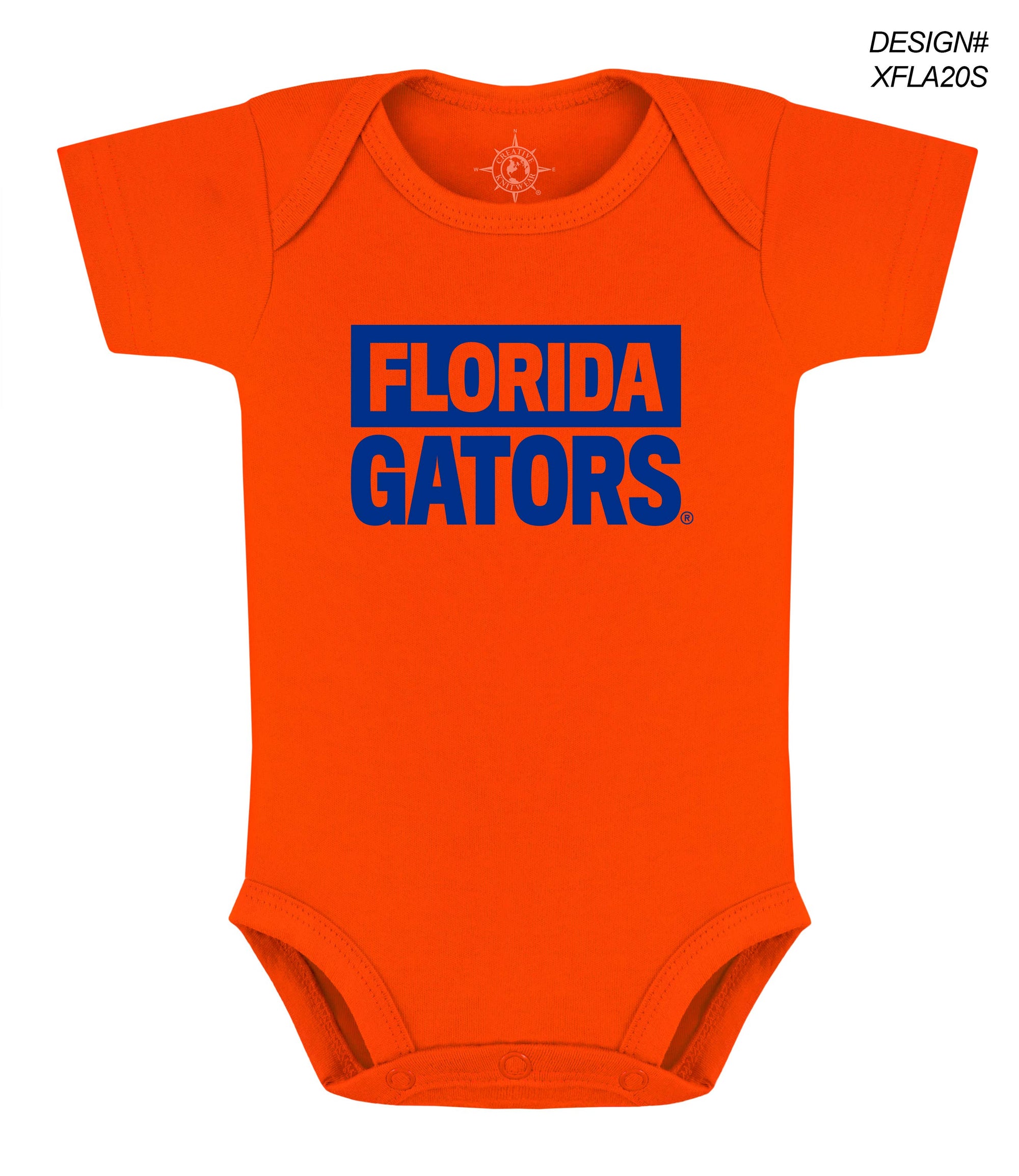 Florida Gators Infant Bodysuit: Screen-print : Royal / Halftime Nap Time / 12 Months