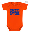 Florida Gators Infant Bodysuit: Screen-print : Royal / Halftime Nap Time / 0-3 Months