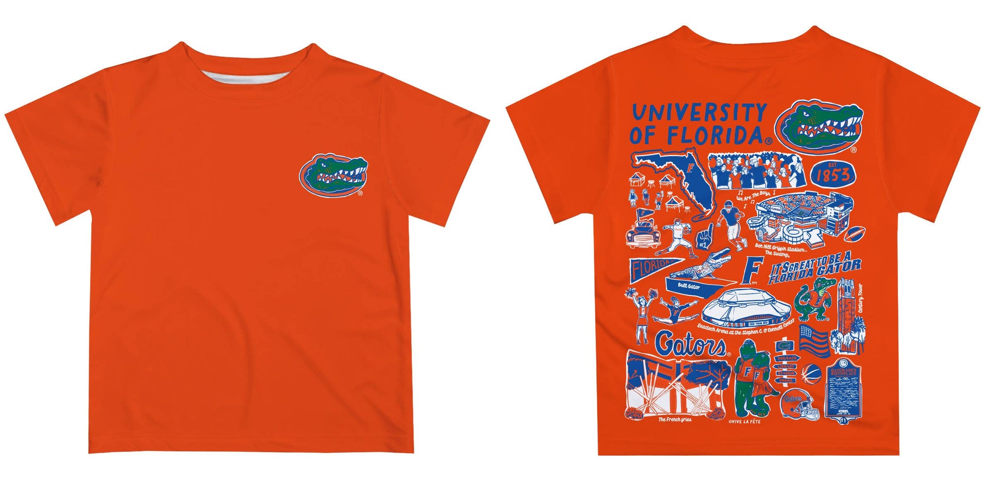 Florida Gators Hand Sketched Impressions Youth T-Shirt