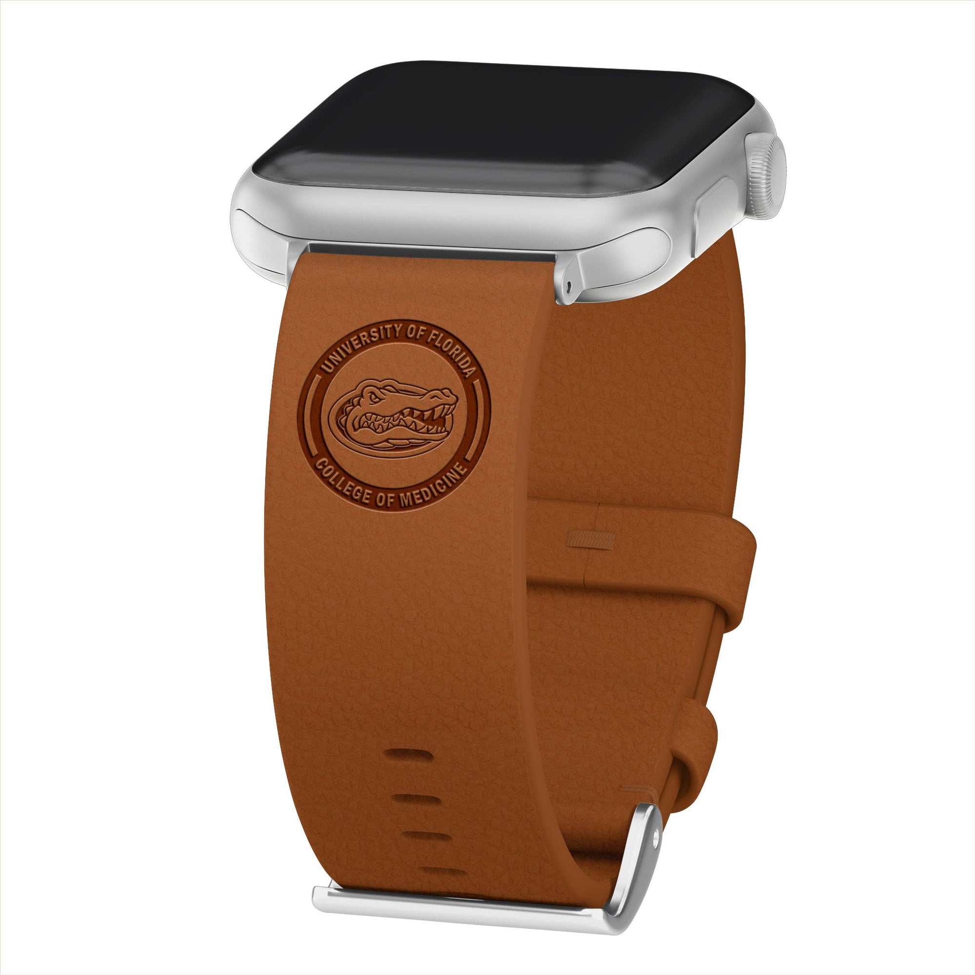 University of Florida College of Medicine Leather Apple Watch Band