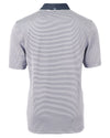 Cutter & Buck Virtue Eco Micro Stripe Recycled Mens Polo