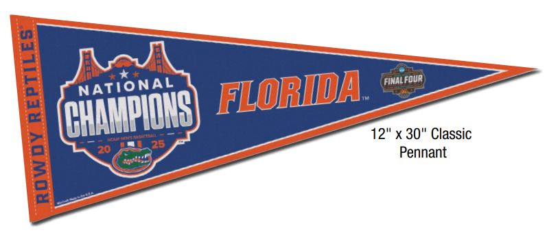 2025 Mens Basketball Nation Champ Classic Pennant