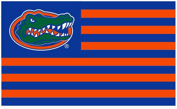 Florida Gators Striped 3X5 Flag
