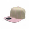 PLAIN FLAT PIN STRIPE HAT