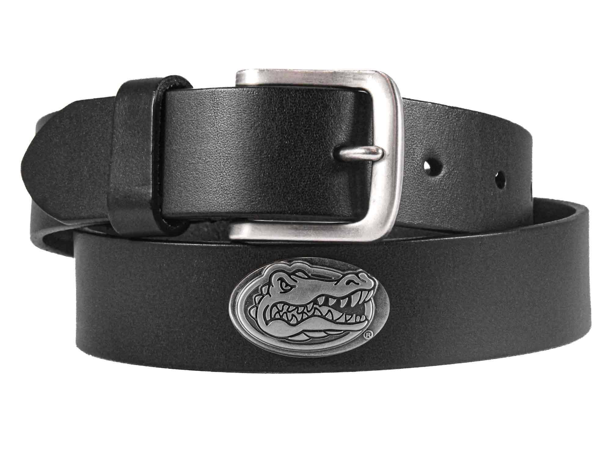 Florida Gators Men's Collegiate Leather Belt: Brown / 40