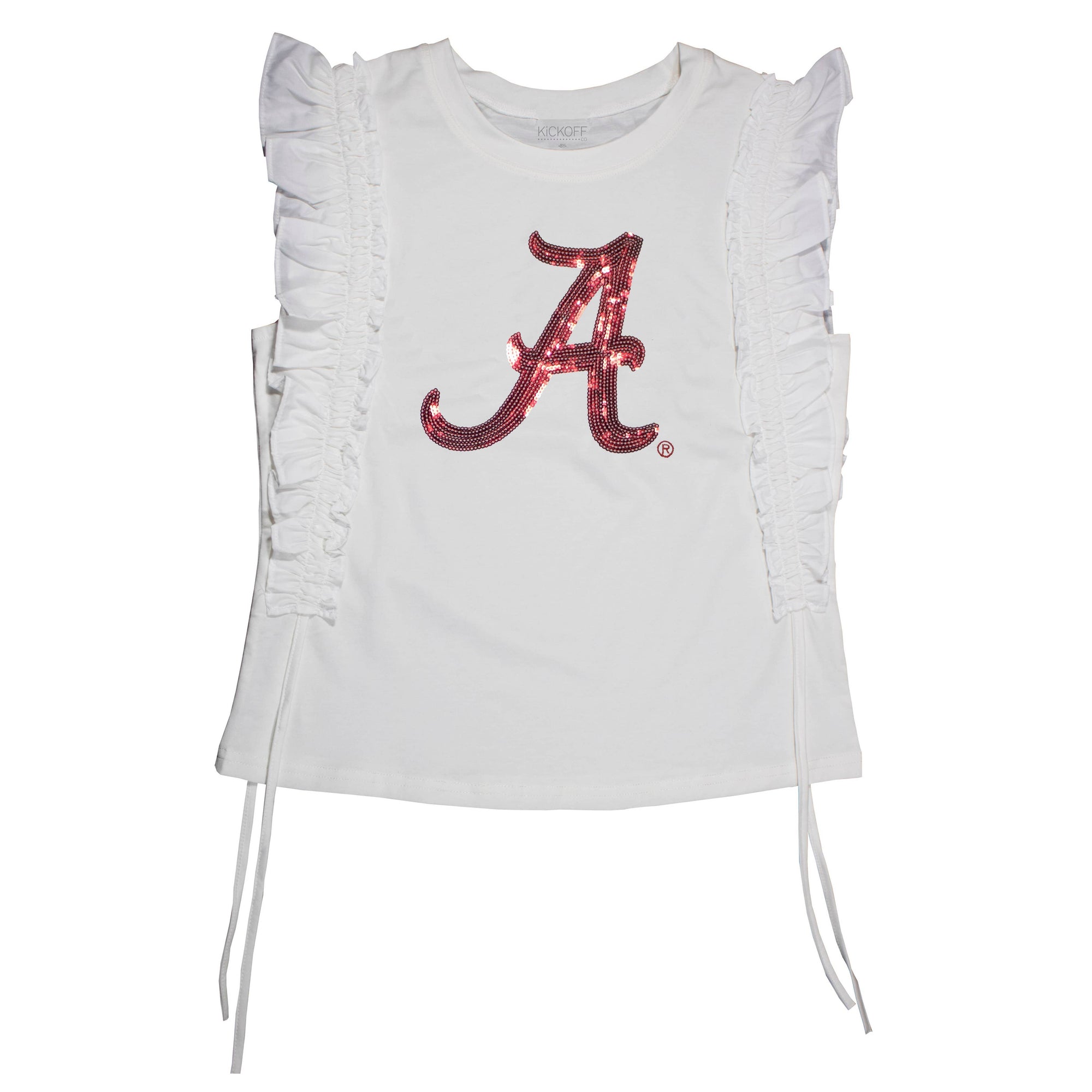 Sequin Ruffle Sleeve - NCAA Licensed: University of Florida / S