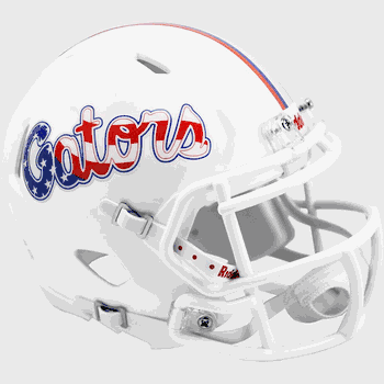 Florida Gators NCAA Mini Speed Football Helmet - Stars & Stripes