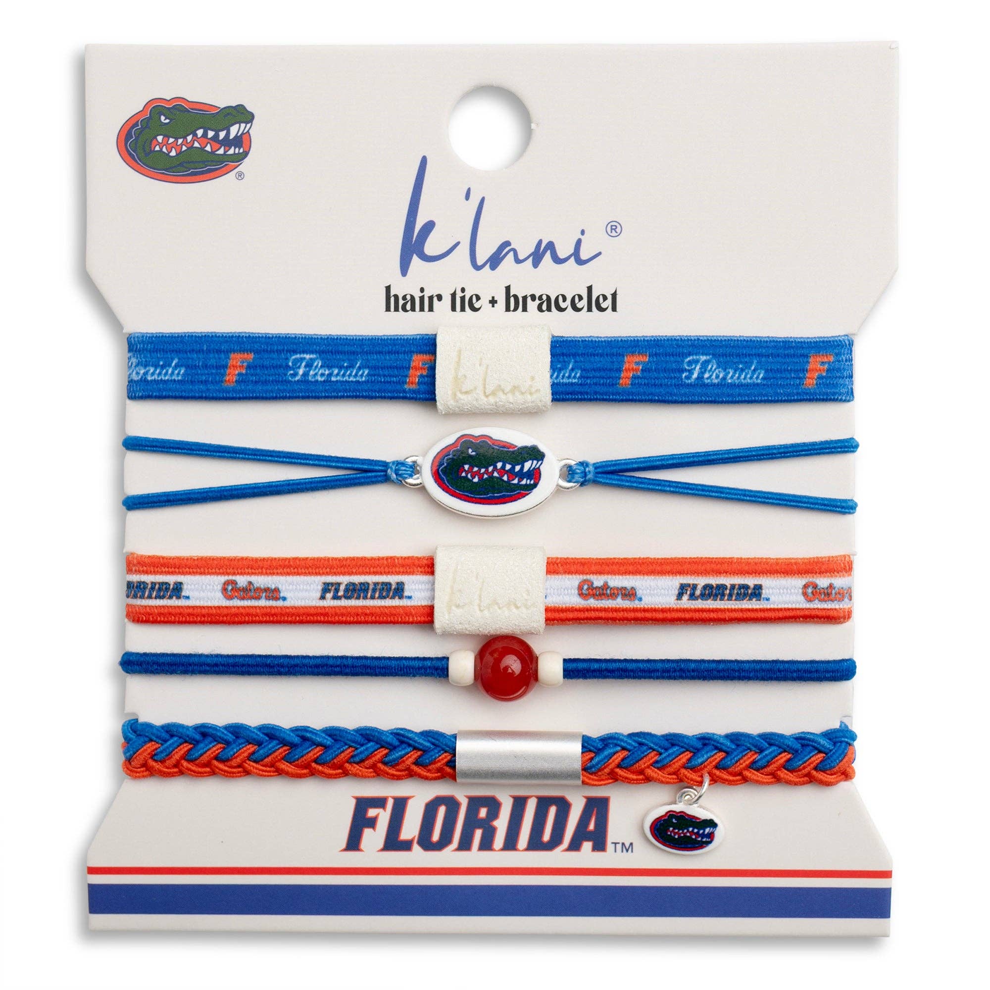 University of Florida Game Day Hair Tie Bracelets