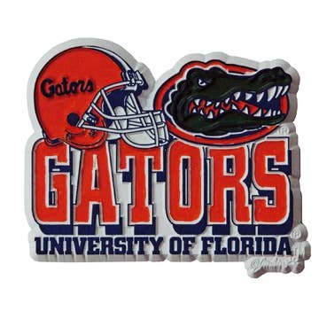 Florida Gators Magnet 2d Helmet