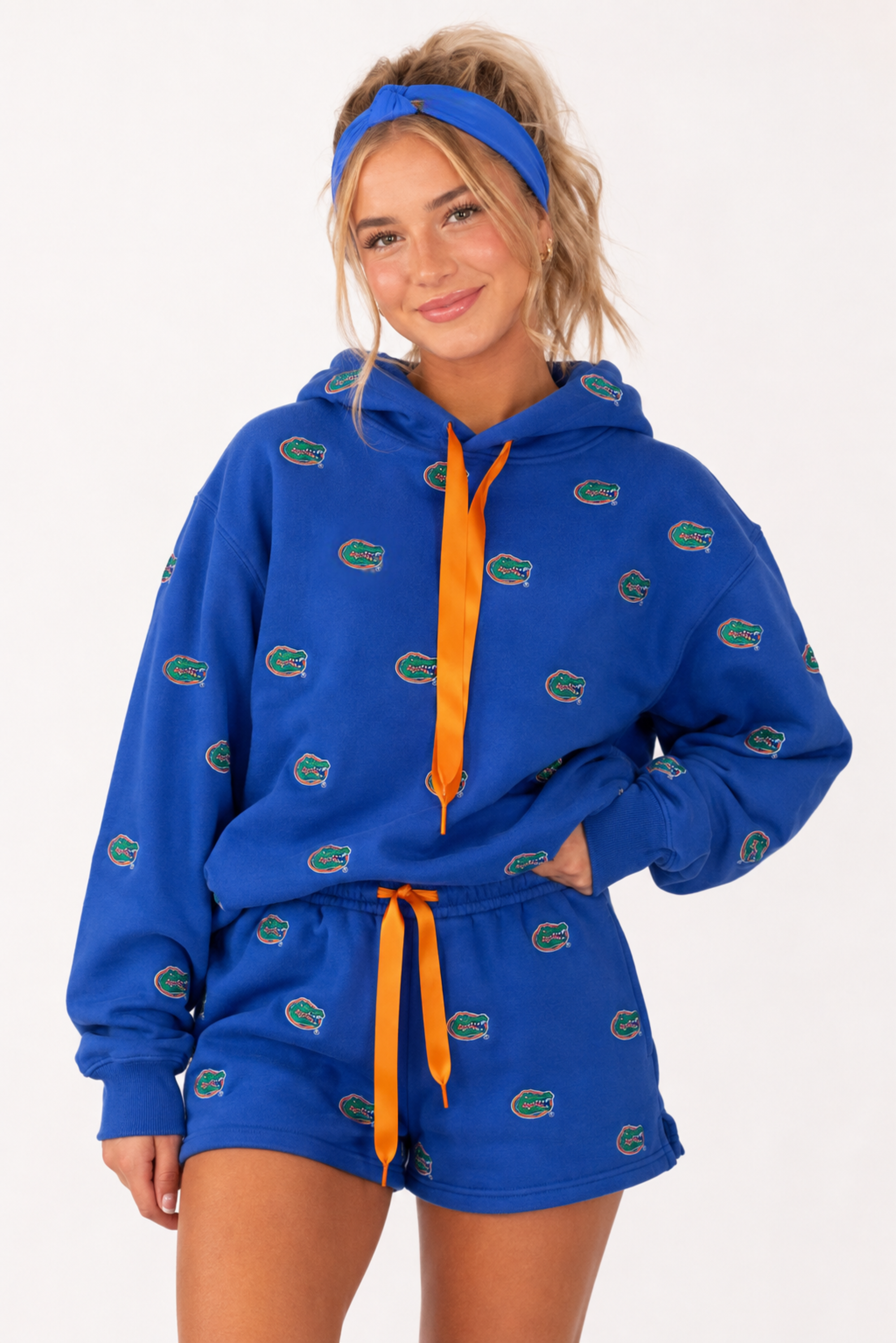 Florida Embroidered Fleece Hoodie