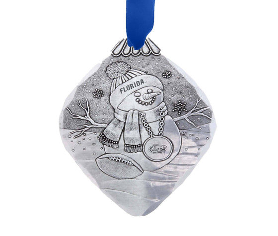 NCAA Florida Gators Superfan Snowman Ornament