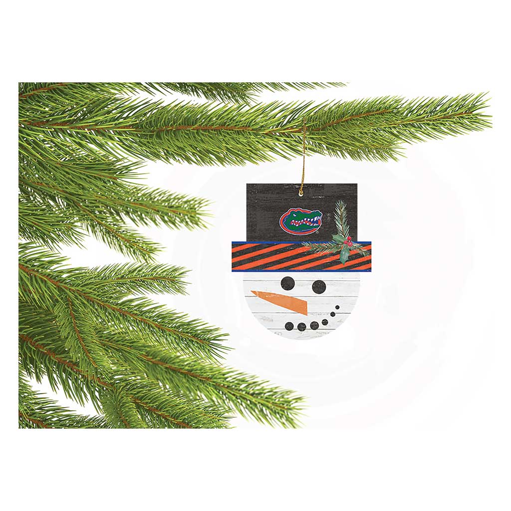 Snowman Ornament Florida Gators