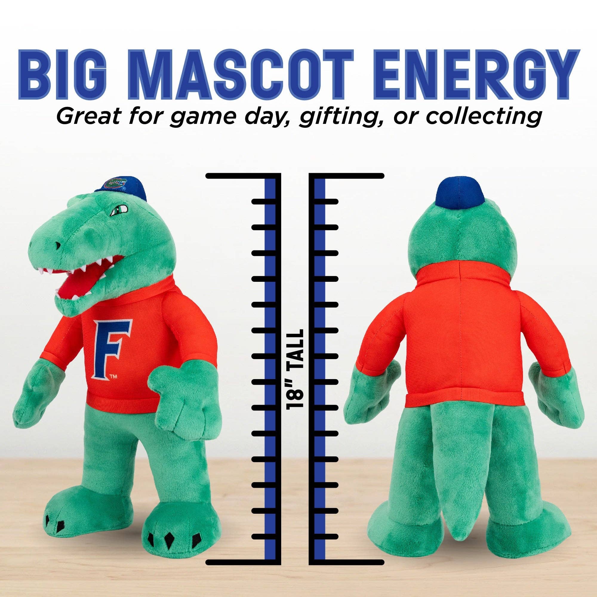 Bleacher Creatures Florida Gators Al E. Gator 18" Collegiate Mascot Plush Figure