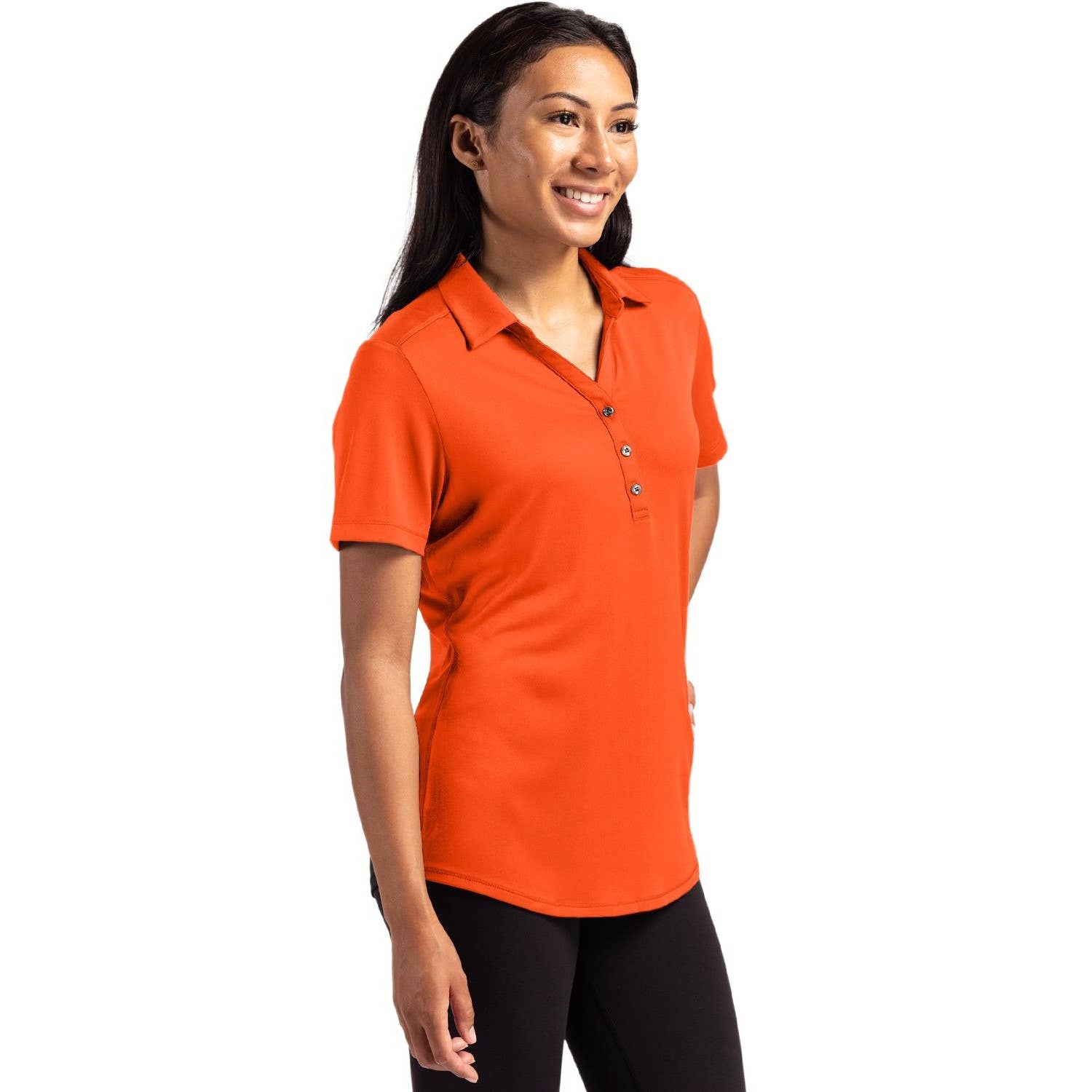 Cutter & Buck Forge Eco Stretch Womens Short Sleeve Polo