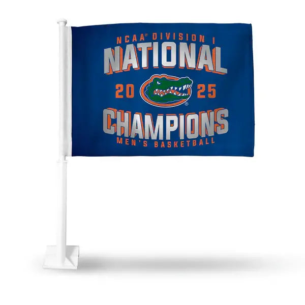 Florida Gators National Champs Car Flag