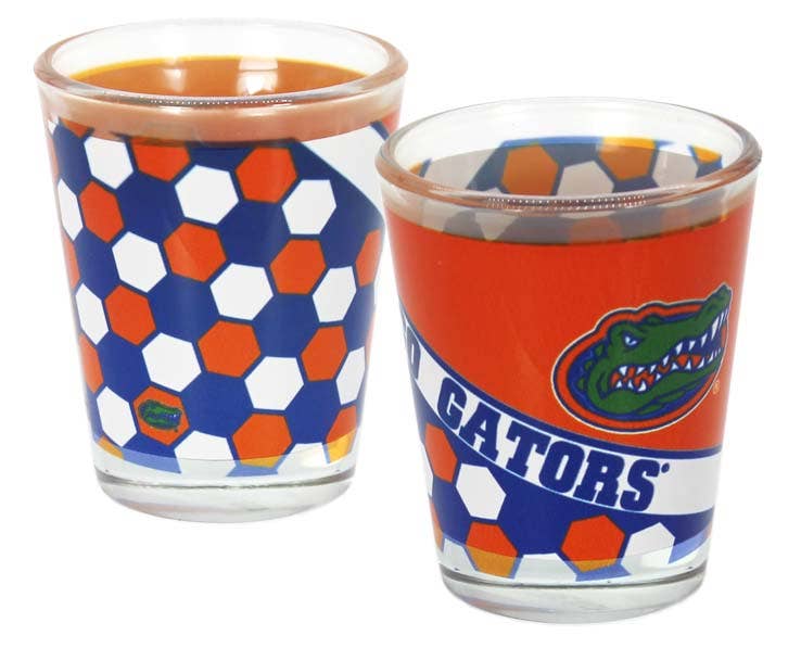 Florida Gators Shotglass Honeycomb
