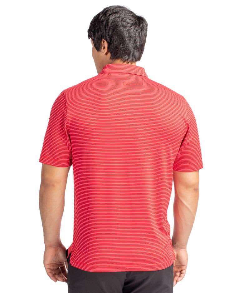 Cutter & Buck Forge Pencil Stripe Stretch Mens Polo