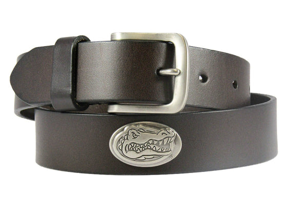 Florida Gators Men's Collegiate Leather Belt: Brown / 42