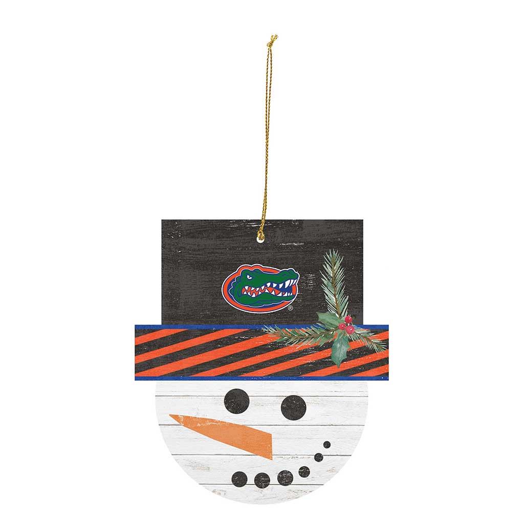 Snowman Ornament Florida Gators