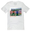 Stadium Short Sleeve T-shirt in White - NCAA Licensed: University of Florida / Medium