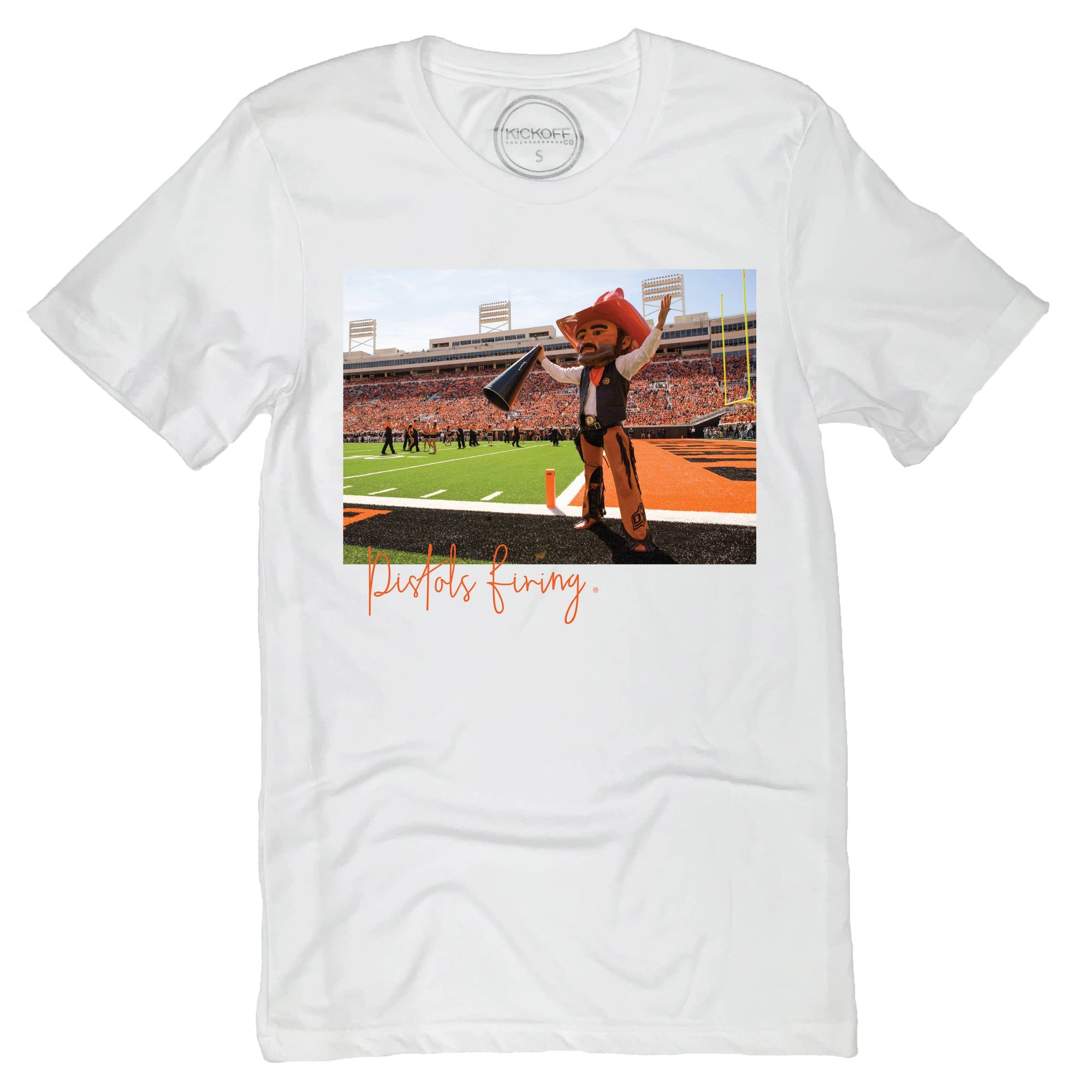 Stadium Short Sleeve T-shirt in White - NCAA Licensed: University of Florida / Large