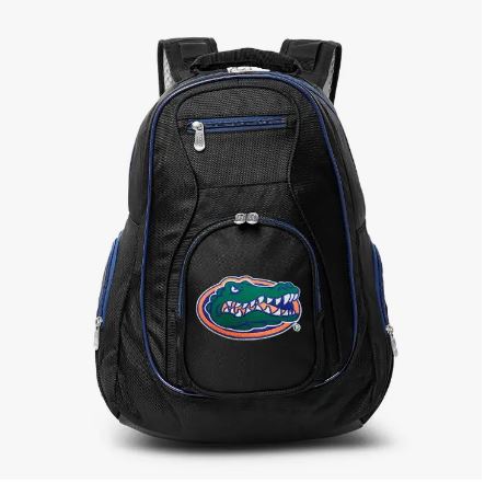 Florida Gators Premium Laptop Backpack with Navy Trim