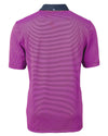 Cutter & Buck Virtue Eco Micro Stripe Recycled Mens Polo