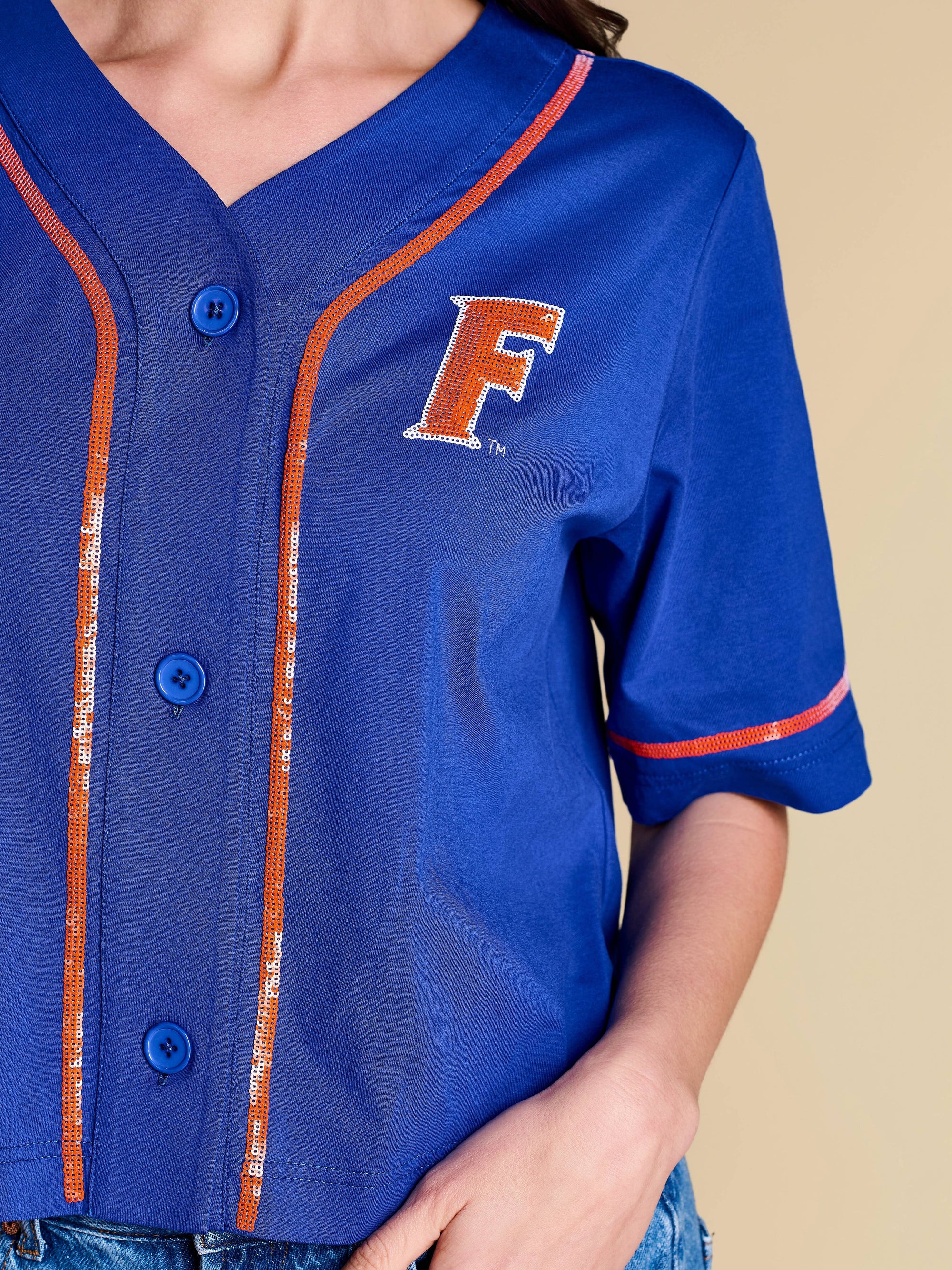 The Outfield Sequin Jersey | Florida