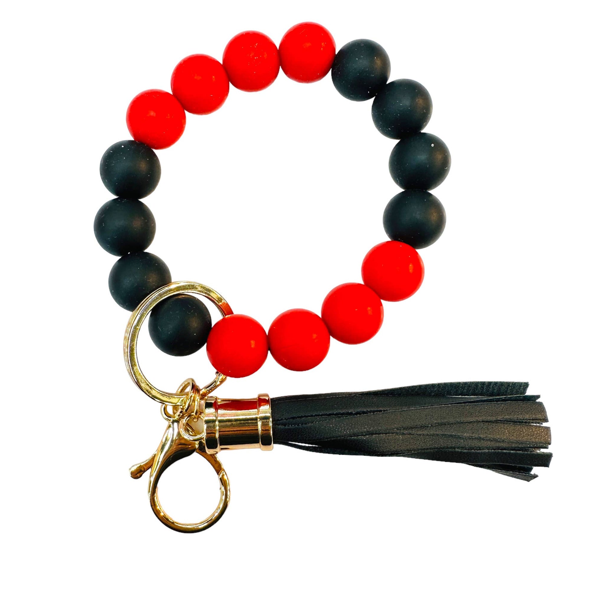 Gameday Ball Bracelets: Orange/blue