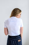 Florida Matthews Logo Baby Tee: WHITE / XL