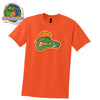 Orange Skater Gator Tee