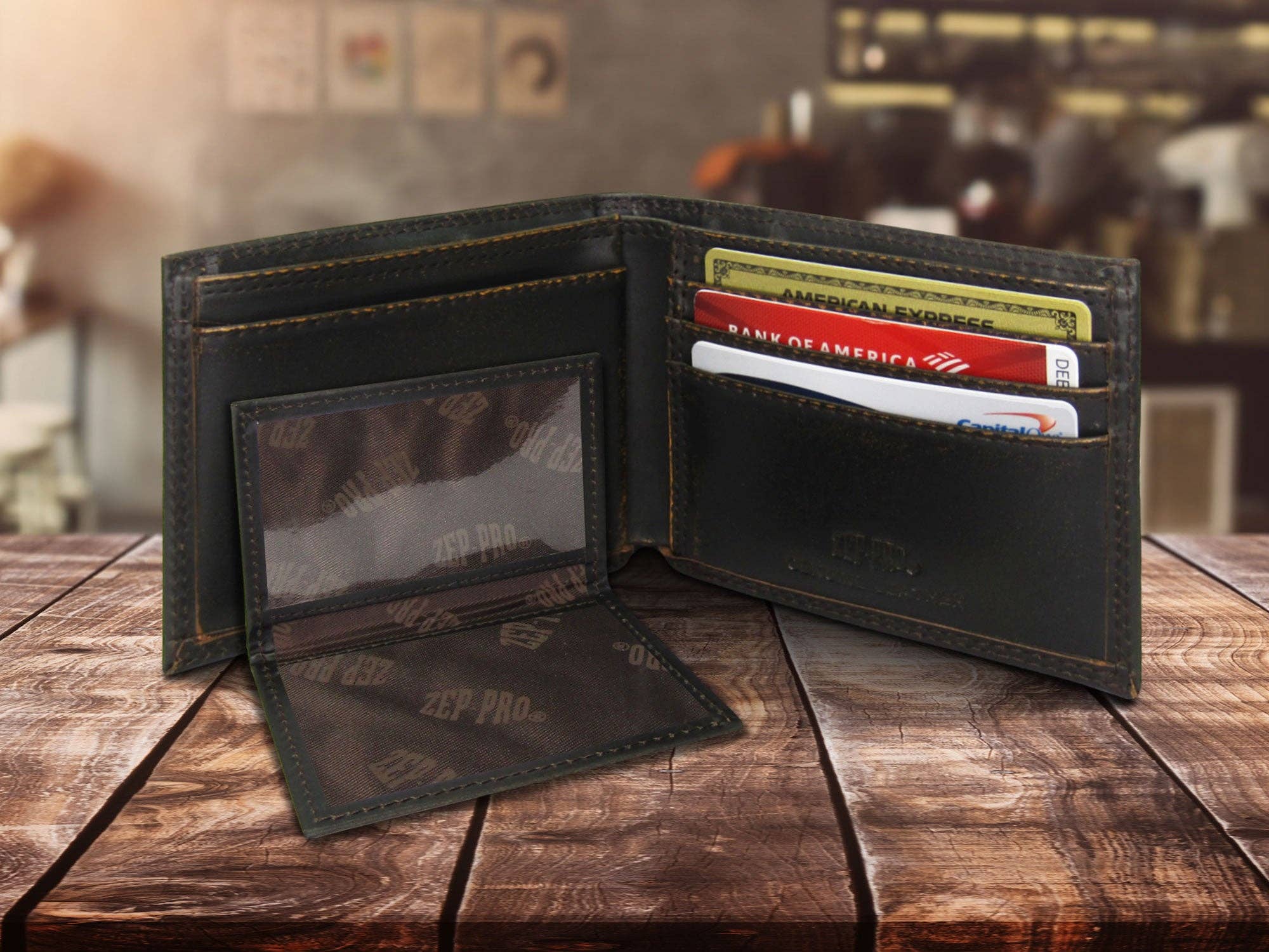 Florida Gators Burnished Leather Bifold Wallet