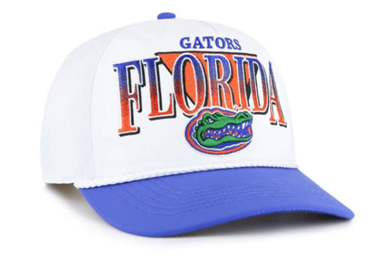 FLORIDA GATORS WHITE 47 HAT