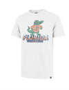 FLORIDA GATORS VIN WHITE WASH TOPSIDE SCRUM TEE MEN