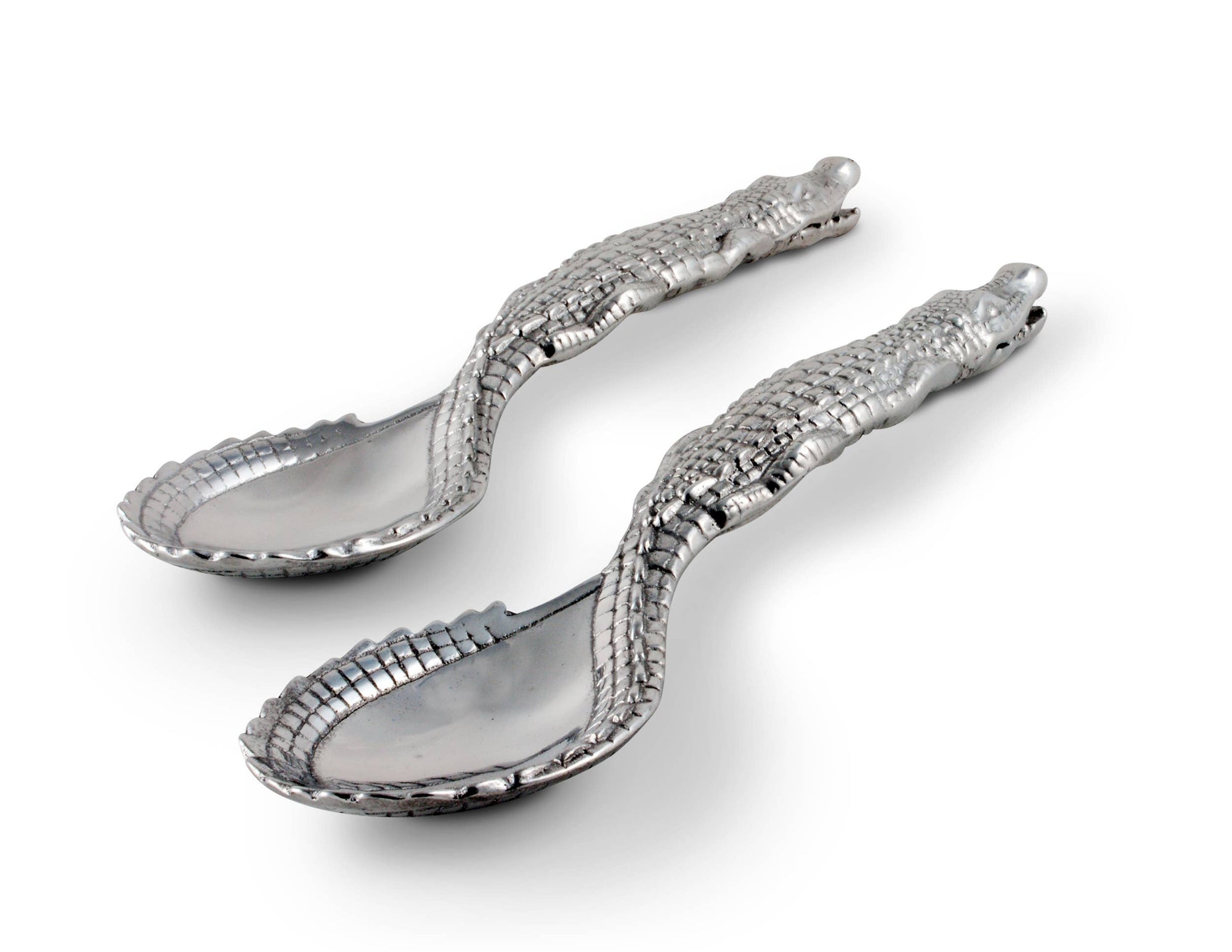 Alligator Figural Serving Set