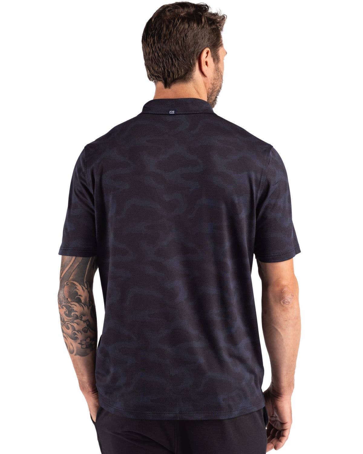 Cutter & Buck Coastline Epic Comfort Camo Print Mens Polo