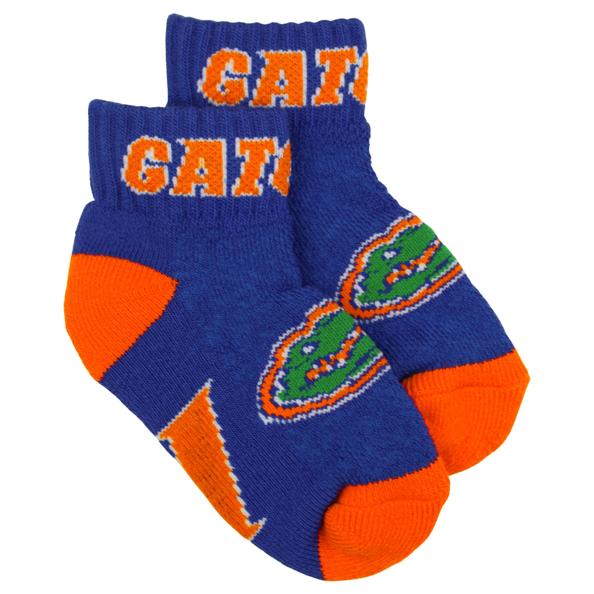 Florida Gators Children Quarter Socks - 3-5 Years Old