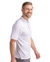Cutter & Buck Pike Double Dot Print Stretch Mens Polo: College Orange / XXL / MCK00137