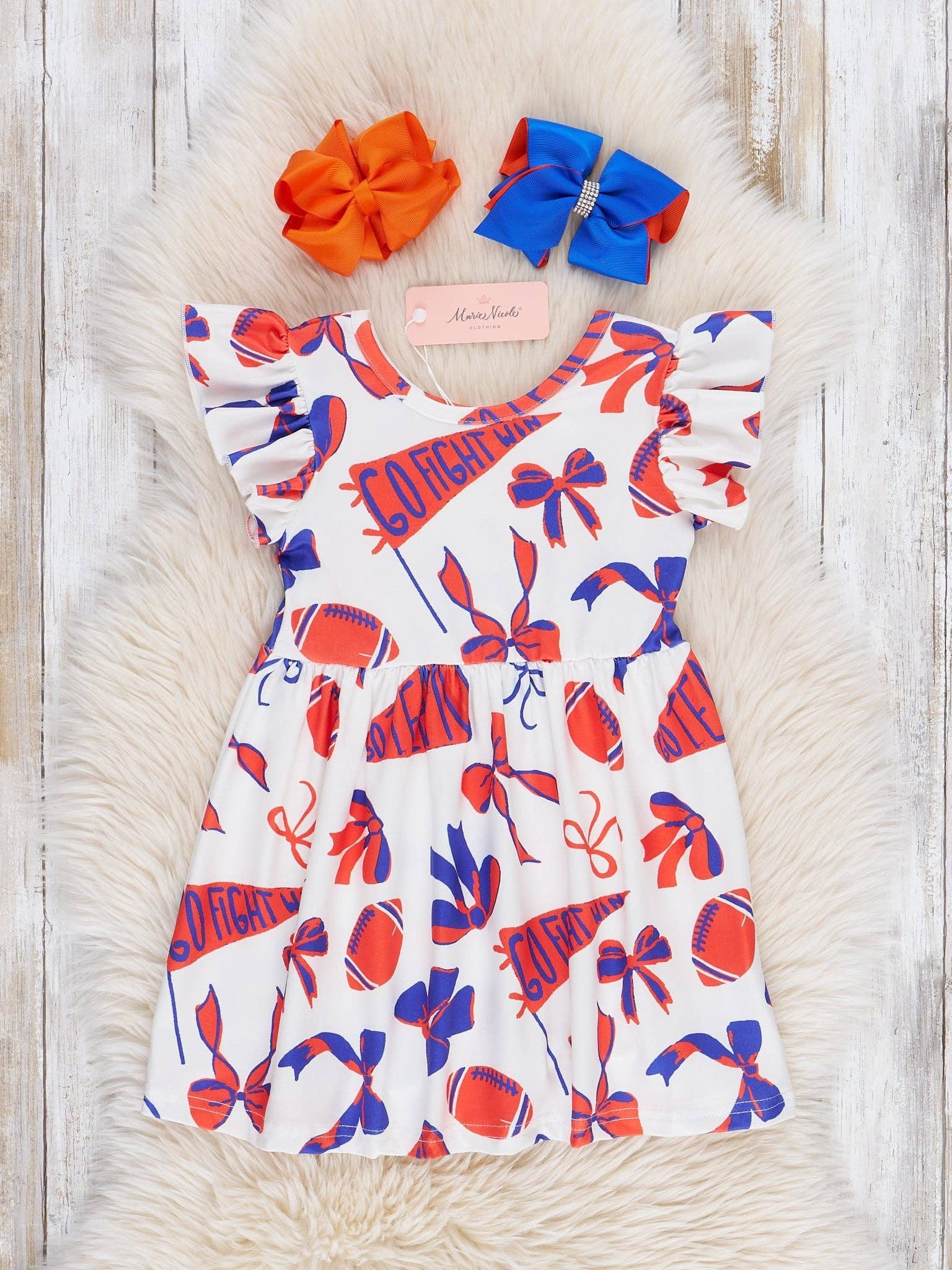 Go Team Flutter Swing Dress - Florida
