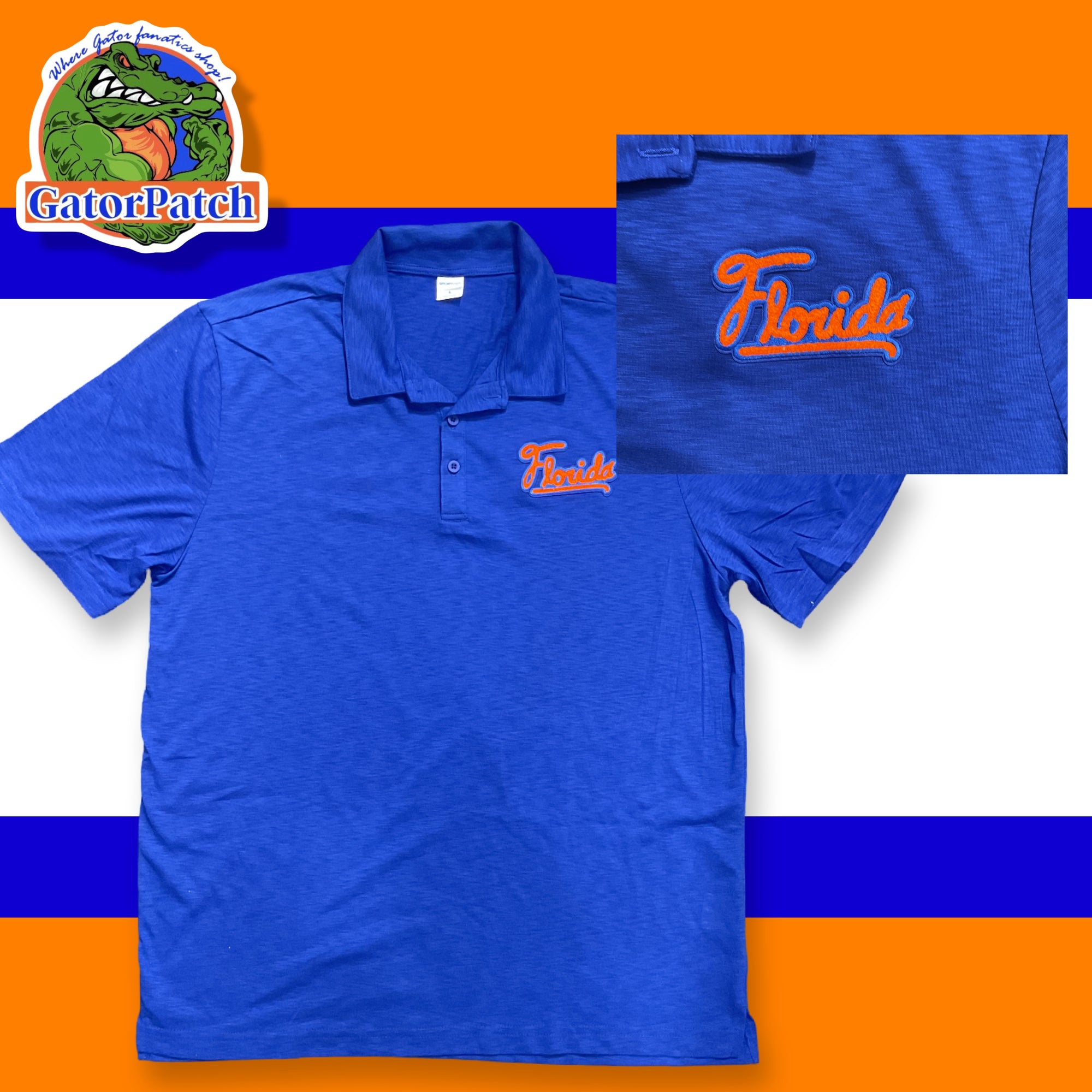 Florida Chanel Embroidery Polo