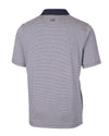 Cutter & Buck Forge Tonal Stripe Stretch Mens Polo: S / Black / MCK00113